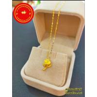 ราคา สร้อยคอเงินชุบทอง จี้ชาร์มทองแท้99 99 หนัก0 05 0 1กรัม เลือกลายจี้ได้ (10419910871)