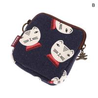 ราคา กระเป๋าย้อนยุคมินิ1ชิ้นกระเป๋าใส่เหรียญการ์ตูนน่ารักสำหรับเด็กผู้หญิงกระเป๋าสตางค์ใบสั้นแมวลูกสุนัขขนาดเล็กผ้าใบกระเป๋าใส่บัตรกระเป๋ากระเป๋าถือสำหรับผู้หญิง (19932123871)
