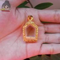 ราคา กรอบพระ กรอบพระชุบทอง ขุนแผนปู่ทิมพิมพ์เล็ก กว้าง1 5 สูง2 1ซม ขนาดจอกระจก จัดส่งเร็ว มีห่วงและยางรองแถมให้พร้อมใส่ (21226630139)