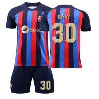 ราคา เสื้อฟุตบอล2223 Barcelona Home No 9 Legan No 10 Fati 25 Aubameyang เสื้อเด็กผู้ใหญ่ (16728735653)