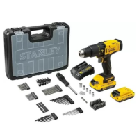 STANLEY สว่านไร้สาย 20 โวลต์ รุ่น SCD711D2KA-B1