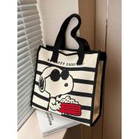 ราคา LJ8 21 กระเป๋าสะพายไหล่ ผ้าแคนวาส ลายการ์ตูน Snoopy น่ารัก สไตล์ใหม่ สําหรับนักเรียน 2023 (20114658075)