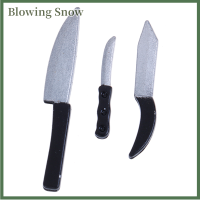 ราคา Blowing 4pcs 1 12 dollhouse miniatures มีดตัดครัวชุดของเล่นขนาดเล็ก (20372804537)