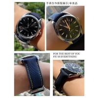 ราคา 2023 YGB original canvas strap suitable for Omega seahorse AT150 gold needle captain speedmaster bumblebee flying butterfly 20mm (19955821869)