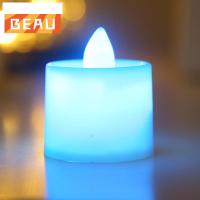 ราคา BEAU เทียนไร้ควันไร้ควันเทียนแบตเตอรี่ใช้งานได้ยาวนานปลอดภัยไฟกลางคืนไฟตกแต่งวันเกิด (20429987532)