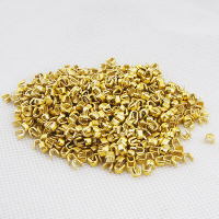 ราคา 50Pcs Zipper stoper Top Stop Bottom Rescue Repair Set Silver Gold 3 5 (20502933467)