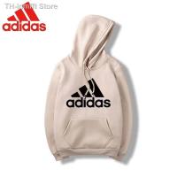 ราคา เสื้อกันหนาวผู้ชาย อาดิดาสผู้ชายเสื้อกันหนาวหมวกคู่เทรนด์เกาหลีชายเสื้อสวมหัวหลวมลำลอง Adidas hoodie Christmas Gift (8367466654)