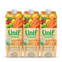 ราคา ยูนิฟ น้ำแครอทผสมผลไม้ 100 1000 มล X 3 กล่อง Unif 100 Carrot Mixed 1000 ml x 3 โปรโมชันราคาถูก เก็บเงินปลายทาง (15012788534)