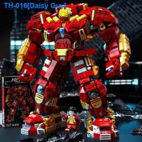 ราคา Compatible with LEGO Iron Man Truck Marvel Superhero Mecha Helmet Truck Building Block Toy Mens Gift (20382133490)