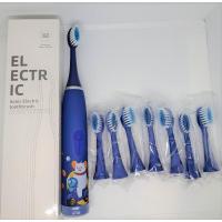 ราคา แปรงสีฟันไฟฟ้าสำหรับเด็ก แปรงสีฟันไฟฟ้าเด็ก แปรงสีฟันเด็ก ระบบสั่น 4โหมดอัจฉริยะ Sonic Cleaning ชาร์จUSB ฟรี5หัวแปรง สินค้าพร้อมส่งจากไทย (16066447611)