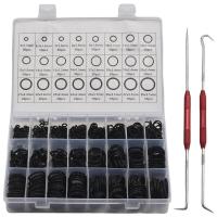 ราคา Nitrile Rubber O Ring Set with Hook Tools NBR Seal Rings Gasket Oring Oil Resistant Sealing O Ring Kit (15148356029)