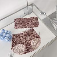 ราคา ส่งเร็ว kaykai เสื้อเกาะอกลายม้าลาย มีแผ่นลองหน้าอกชุดชั้นในเซ็กซี่สำหรับสาวๆ เกาะอก กางเกงใน 1 เซต 105 (14072165978)