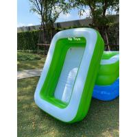 ราคา Toykidsshop สระว่ายน้ำเป่าลม สระว่ายน้ำเด็ก สีสันสดใส ทรงสี่เหลี่ยม ขนาด150 100 40ซม No SP 150 (17827906317)