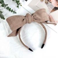 ราคา ที่คาดผมโบว์ใหญ่ ดัดได้ สีสวย น่ารักมาก ที่คาดผม (12087168861)