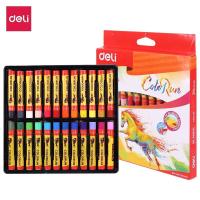 ราคา Deli สีชอล์ค Oil Pastels 12สี 18สี 24สี สีชอล์คน้ำมัน คุณภาพสูง สีสด เหมาะระบายสี (19922185112)