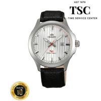 ราคา ORIENT ผู้ชาย Sport FUME4008W0 เรือนสแตนเลส สายหนังแท้ พรายน้ำ ช่องบอกวันที่ ประกันศูนย์ (18854742573)