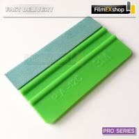 ราคา ยางรีดสติ๊กเกอร์ ยางรีดน้ำ ที่รีดฟิล์ม ที่ปาดน้ำ อุปกรณ์ติดฟิล์มกรองแสง เครื่องมือช่างฟิล์ม CD17 SQUEEGEE W FELT EDGE (10204442459)