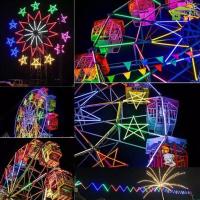 ราคา LarnLord IWACHI สามสีหลัก RGB หลอดไฟงานวัด 30ชิ้น พร้อมปลั๊ก 18W LED กรุณาอ่านก่อนสั่ง หลอดไฟงานวัด หลอดนีออนสี T8 กันน้ำ (9102145964)