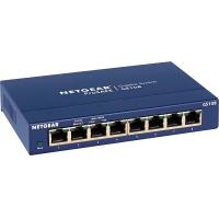ราคา NETGEAR 8 Port Gigabit Ethernet Unmanaged Switch GS108 Desktop or Wall Mount and Limited Lifetime Protection Unmanaged 8 port (19528432228)