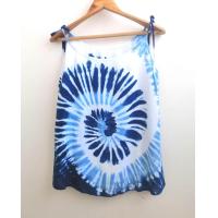 ราคา เสื้อสายเดี่ยวมัดย้อมสีคราม (12403360589)