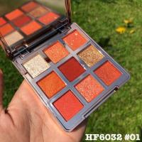 ราคา HF6032 Sivanna Colors Diamond Rose Essence Oil 9 Color Eyeshadow ซีเวียน่า พาเลททาตา 9 สี (12339967517)