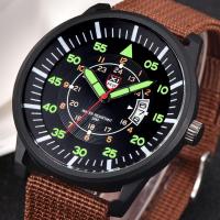 ราคา นาฬิกานาฬิกาข้อมือหรูหราสปอร์ตสีดำควอตซ์หน้าปัดวันข้อมือผู้ชายนาฬิกาสั่นนาฬิกาสำหรับผู้ชาย (20711542053)