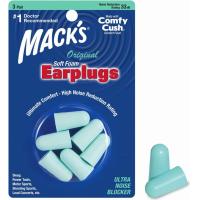 ราคา Macks Original Soft Foam Earplugs 3 Pair 33dB Highest NRR Comfortable Ear Plugs for Sleeping Snoring Work Travel Loud Events Made in USA (20657959574)