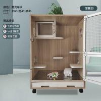 ราคา Byto Chinchilla Cage Solid Wood Hamster Cage With Air Conditioning Hamster Villa Cage Large Space Hamster Cabinet (15405735552)