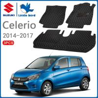 ราคา Little Bird พรมปูพื้นรถยนต์ โรงงานผลิตของไทย Suzuki Celerio 2014 2017 3PCS การรับประกันคืนสินค้าภายใน7วัน พรมรถยนต์ (14020764463)