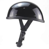 ราคา Skull Cap Motorcycle Half Helmet Vintage Casco Moto Motorcycle Open Face Retro Half Helmet Chopper Biker Pilot Size S XXL Helmet (11347439290)