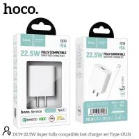 ราคา HOCO DC19 ชุดหัวชาร์จพร้อมสาย อะแดปเตอร์ชาร์จ ชาร์จเร็ว 22 W ชุดหัวชาร์จ พร้อมสาย Type C Micro USB Lightning (19537352882)