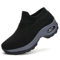 ราคา CODtianjia6731 Xiaoyulu Ready Stock Fashion Womens Casual Plus Size Breathable Slip ons Sneakers Running Fitness 35 42 (19710649477)
