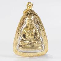 ราคา CN Jewelry จี้ หลวงพ่อเงิน หลวงพ่อเงินพิมพ์นิยม พระหลวงพ่อเงิน หลวงปู่เงิน คาถาหลวงพ่อเงิน LP Ngeng หุ้มเศษทอง กันน้ำ รุ่น CGJ 058 (352094034)