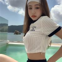 ราคา เสื้อโปโลคอปกลายกอล์ฟผู้หญิง 2021ฤดูร้อนใหม่กอล์ฟสลิมผู้หญิง เอวสูงกอล์ฟผู้หญิง (19867466475)