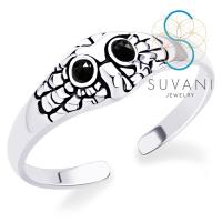ราคา SUVANI เงินแท้ 92 5 แหวนนกฮูก แหวนนิ้วเท้าแนววินเทจ เครื่องประดับเงินแท้ (13385215487)
