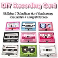 ราคา DIY การ์ดอวยพร บันทึกได้ การ์ดอวยพร เทปคาสเซ็ตต์ ดนตรี DIY ส่วนบุคคล วันเกิด วันวาเลนไทน์ วันครบรอบ จบการศึกษา คำอวยพร สุขสันต์วันคริสต์มาส ออกแบบเอง งานศิลปะ การ์ดเสียง (19675241427)