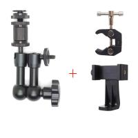 ราคา ที่หนีบแบบปูขายดีสุดๆ7 11 20นิ้วเมจิกแขนคู่สำหรับติดตั้งจอมอนิเตอร์ไฟ LED กล้องวีดีโอแอลซีดีกล้องมีแฟลช TYPE1 DSLR (20748013979)