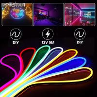 ราคา 3M 5M LED แถบไฟ AC12V SMD2835 Neon Flex Tube 120led IP67กันน้ำนีออน LED ปรับได้สำหรับในอาคารกลางแจ้ง Decor (8725383444)