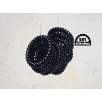 ราคา SRY ยางรัดผมเกลียว 50ชิ้น 2 5ซม มี4สีให้เลือก สีดำ สีใส คละสี แดง ฟ้า ชมพู เขียว ส้ม เหลือง ม่วง ยางรัดผมเกลียว อันเล็ก วงเล็ก ยางมัดผม (17460198376)