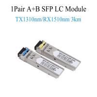 ราคา โมดูล SFP ไฟเบอร๋จิกะบิต1คู่1000ม LC 1 25G 1310nm 1550nm โหมดเดียว A B โมดูลสายไฟเบอร์เหมาะสำหรับสวิตช์อีเทอร์เน็ต Cisco Mikrotik (19263494846)