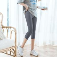 ราคา Huieson เลกกิ้งผ้าไอซ์ซิลค์กางเกงรัดรูปเอวสูงสำหรับผู้หญิงกางเกงรัดรูปยืดนุ่มลื่นรัดรูปเสื้อนอกครอปเล็ก (19964229100)