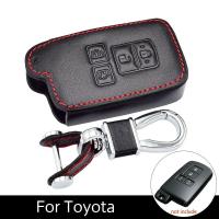 ราคา ใหม่สำหรับ Toyota Sienta Vellfire Alphard Keyless กุญแจรถยนต์รีโมทเคสปกหนัง สีดำ (20798183052)