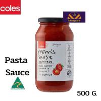 ราคา Coles Mums Sause Bolognese 500g ซอสพาสต้า โบโลเนส ซอสมะเขือเทศสำหรับพาสต้า ซอสพาสต้าเด็ก พาสต้าซอส 500 กรัม (19526785480)
