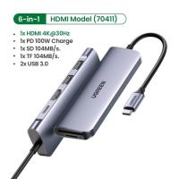 ราคา UGREEN USB C HUB 10 in 1 USB Type C to HDMI 4K USB 3 0 VGA PD 3 5mm Full Function HUB for MacBook Pro Air iPad Pro USB C HUB (18810536949)