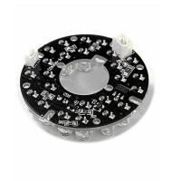 ราคา กล้องวงจรปิดอุปกรณ์เสริม CCTV 90องศาหลอดไฟอินฟาเรดบอร์ดควบคุมไฟ LED IR 24เม็ดสำหรับการมองเห็นได้ในเวลากลางคืนเส้นผ่านศูนย์กลาง44มม (18319376380)