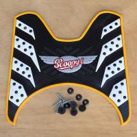 ราคา แผ่นรองพักเท้า Honda scoopy ยางวางเท้า ลายรังผึ้ง SCOOPY I 2020 2012 (15020985047)