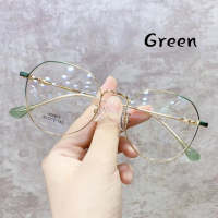 ราคา Anti Radiation Myopia Metal Frame Round Eyeglass for Women (16628329729)