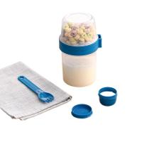 ราคา High efficiency Original LOCK LOCK salad cup oatmeal fruit box lunch box plastic lunch box crisper yogurt microwaveable (20436377960)