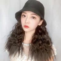 ราคา วิกผมผ้าคลุมไหล่ วิก หมวก ตาข่ายคลุมผมสั้นหญิง หมวกหัวบ็อบสีแดงพร้อมวิกหนึ่งแฟชั่น ผมยาวหยิกเป็นลอน หมวกสีขาว หมวกโดม หมวก (19374278446)