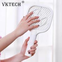 ราคา 2 in 1 Electric Insect Racket Swatter USB Rechargeable Led Light Hand Held Mosquito Killer Fly Bug Zapper Trap for Home Outdoor (10400576024)
